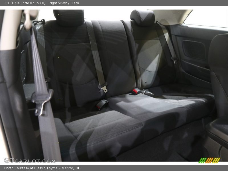 Bright Silver / Black 2011 Kia Forte Koup EX