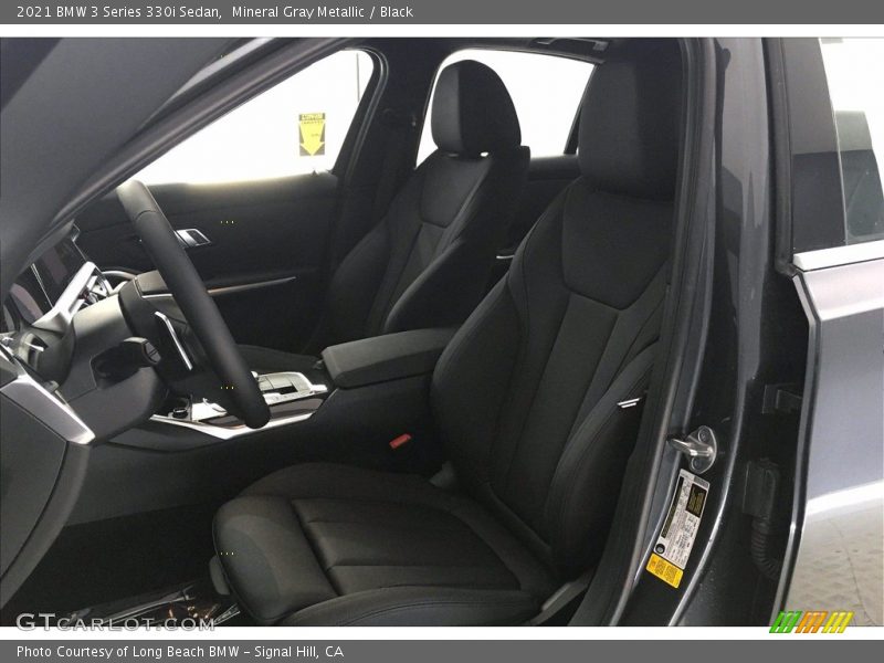 Mineral Gray Metallic / Black 2021 BMW 3 Series 330i Sedan