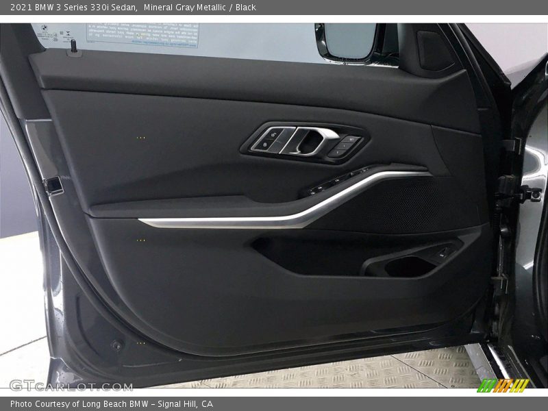 Mineral Gray Metallic / Black 2021 BMW 3 Series 330i Sedan