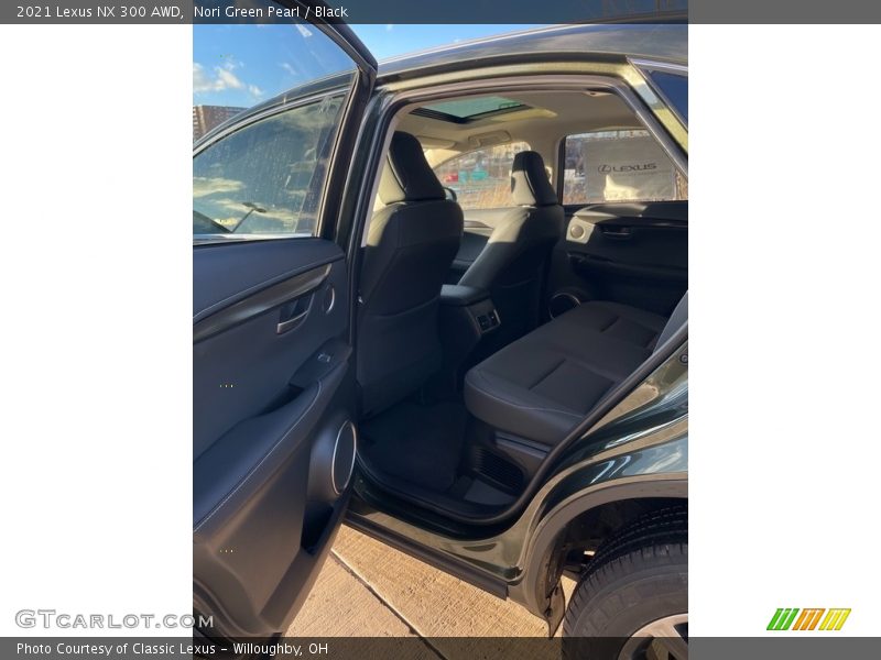 Nori Green Pearl / Black 2021 Lexus NX 300 AWD