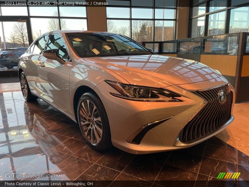 Front 3/4 View of 2021 ES 250 AWD