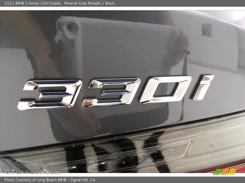 Mineral Gray Metallic / Black 2021 BMW 3 Series 330i Sedan