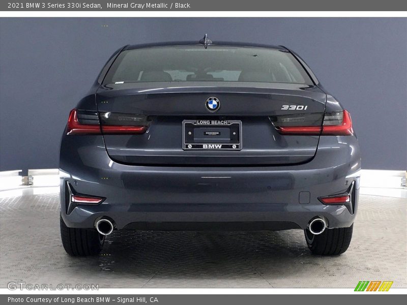 Mineral Gray Metallic / Black 2021 BMW 3 Series 330i Sedan