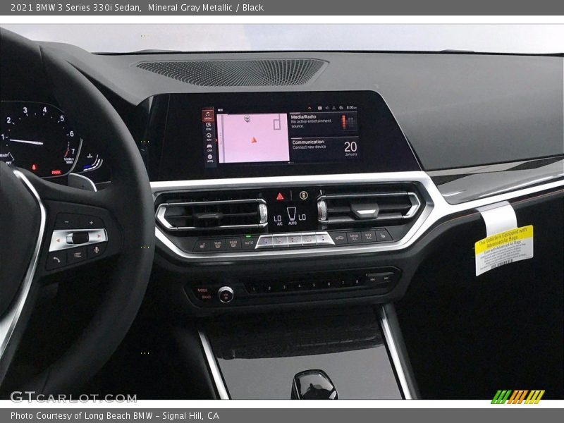 Mineral Gray Metallic / Black 2021 BMW 3 Series 330i Sedan