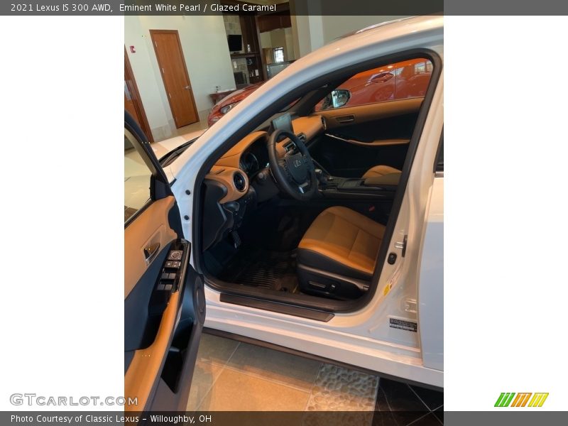 Front Seat of 2021 IS 300 AWD