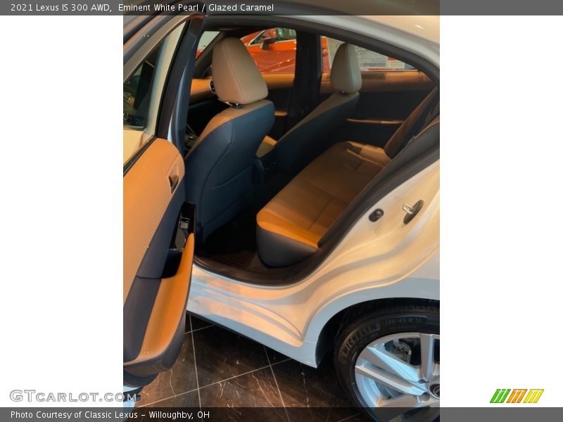 Rear Seat of 2021 IS 300 AWD