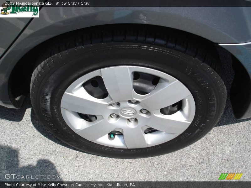 Willow Gray / Gray 2009 Hyundai Sonata GLS