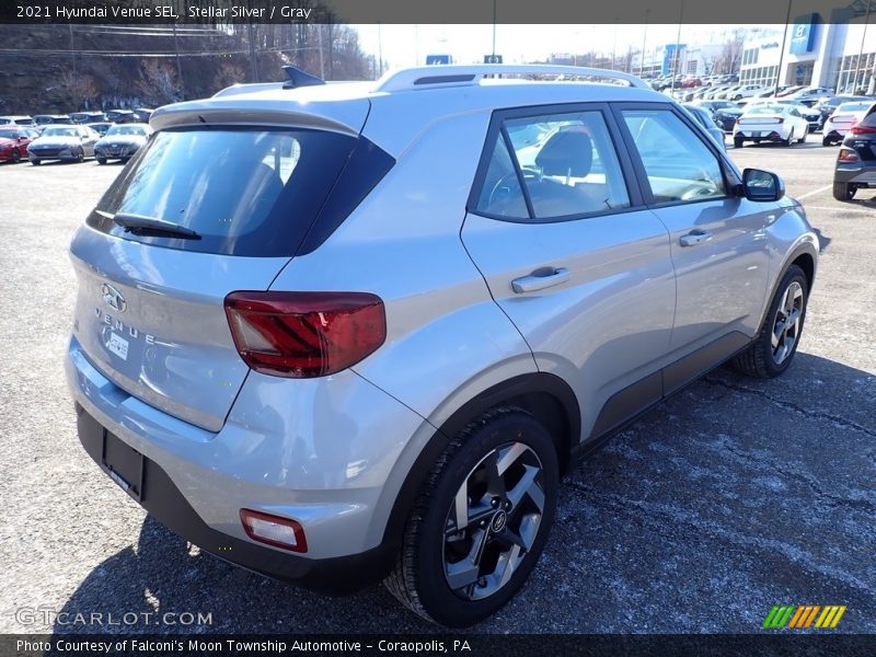 Stellar Silver / Gray 2021 Hyundai Venue SEL