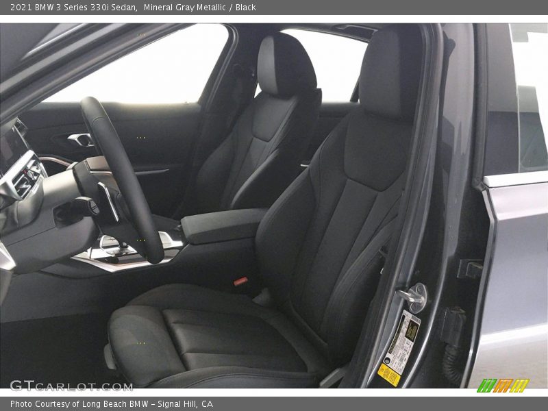 Mineral Gray Metallic / Black 2021 BMW 3 Series 330i Sedan