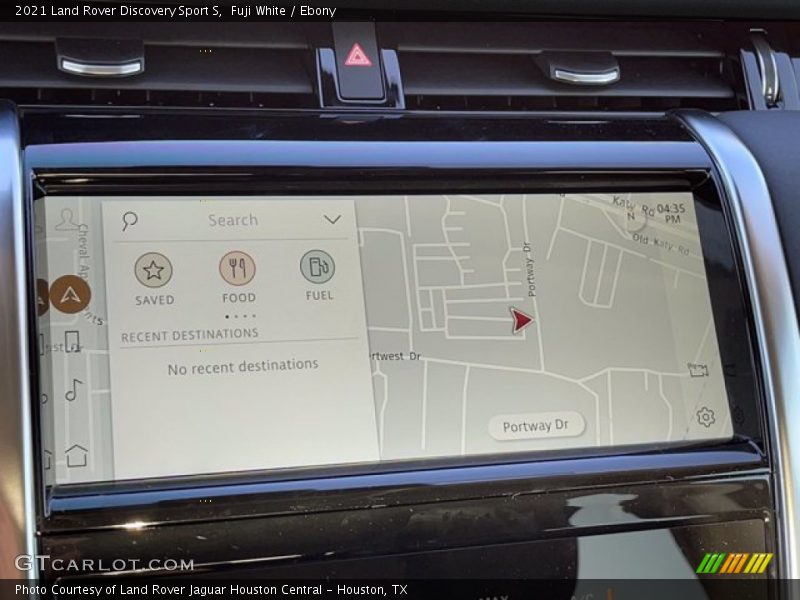 Dashboard of 2021 Discovery Sport S