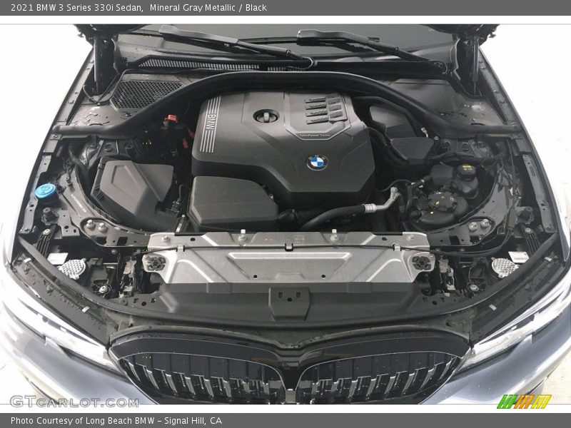 Mineral Gray Metallic / Black 2021 BMW 3 Series 330i Sedan