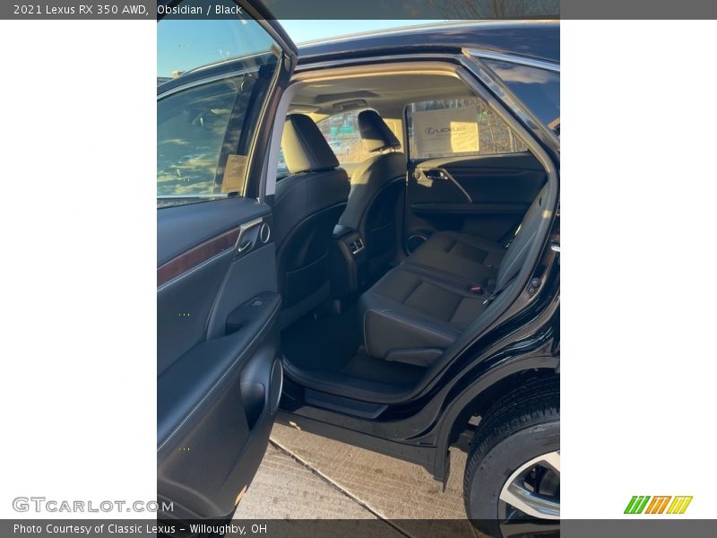 Obsidian / Black 2021 Lexus RX 350 AWD