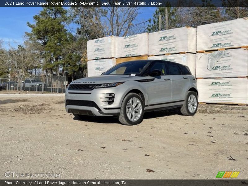 Seoul Pearl Silver Metallic / Ebony 2021 Land Rover Range Rover Evoque S R-Dynamic
