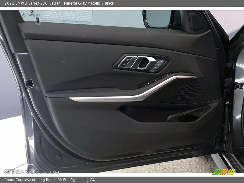 Mineral Gray Metallic / Black 2021 BMW 3 Series 330i Sedan