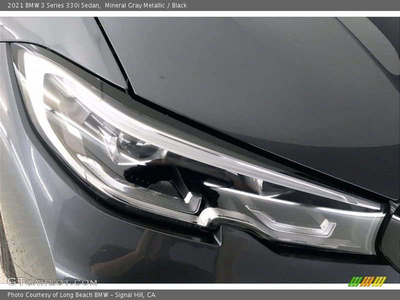 Mineral Gray Metallic / Black 2021 BMW 3 Series 330i Sedan