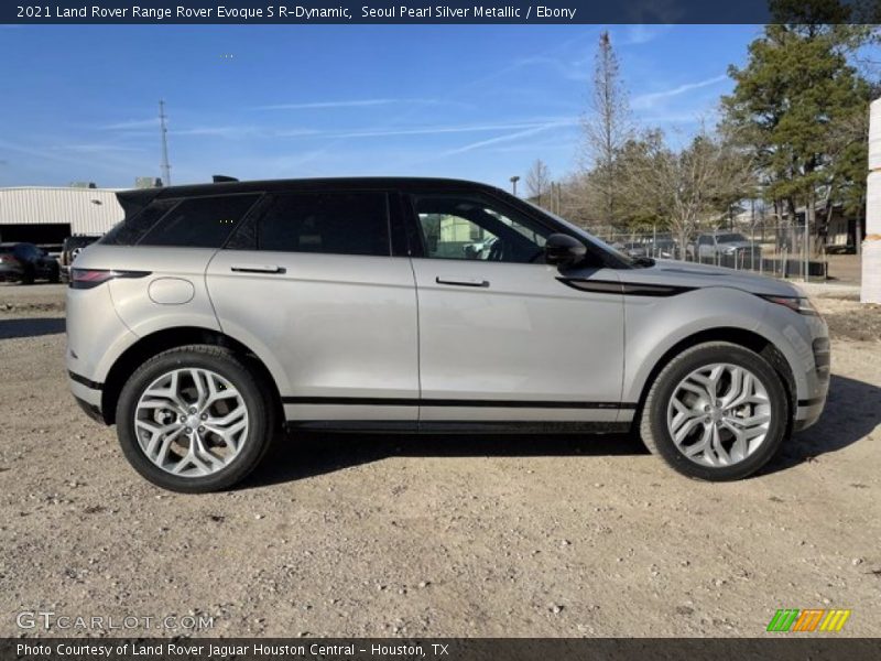 Seoul Pearl Silver Metallic / Ebony 2021 Land Rover Range Rover Evoque S R-Dynamic