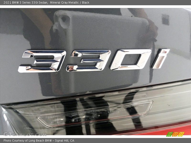 Mineral Gray Metallic / Black 2021 BMW 3 Series 330i Sedan