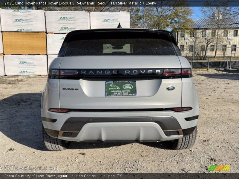 Seoul Pearl Silver Metallic / Ebony 2021 Land Rover Range Rover Evoque S R-Dynamic