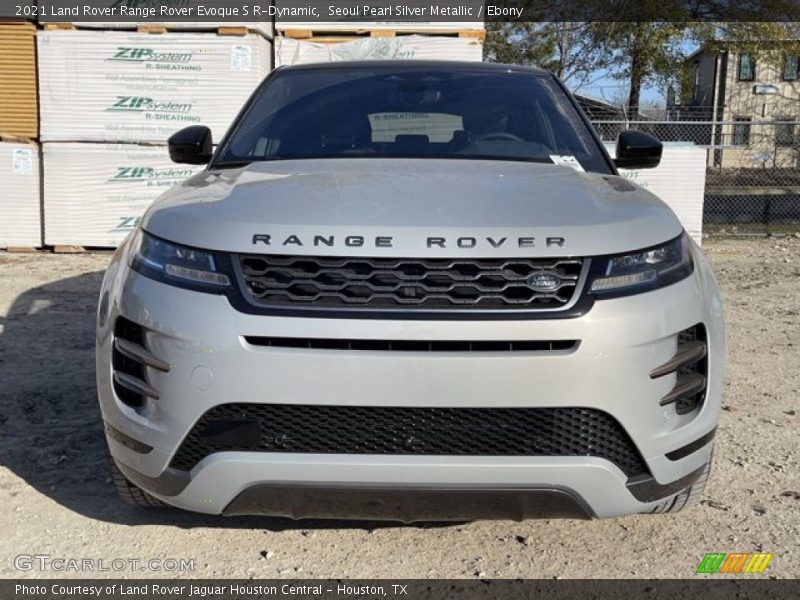 Seoul Pearl Silver Metallic / Ebony 2021 Land Rover Range Rover Evoque S R-Dynamic