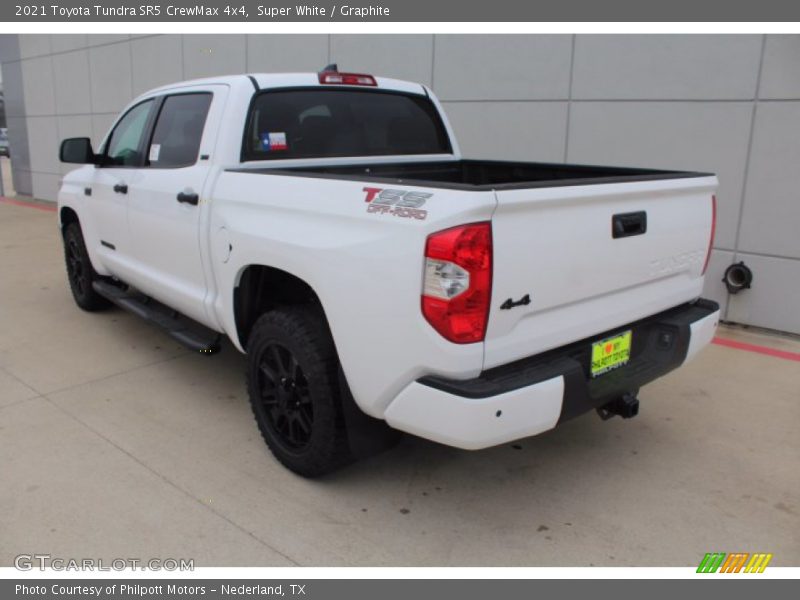 Super White / Graphite 2021 Toyota Tundra SR5 CrewMax 4x4