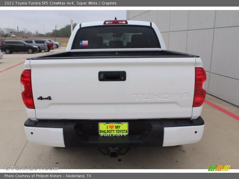 Super White / Graphite 2021 Toyota Tundra SR5 CrewMax 4x4