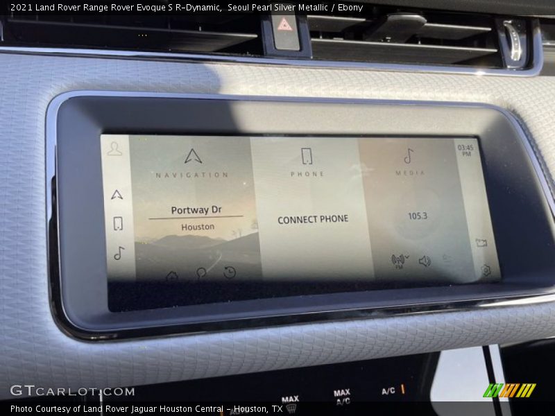 Seoul Pearl Silver Metallic / Ebony 2021 Land Rover Range Rover Evoque S R-Dynamic