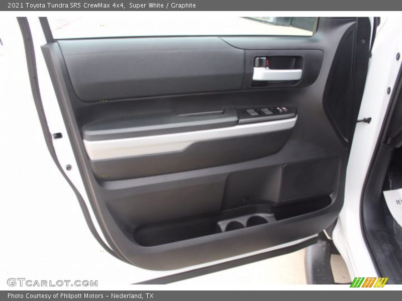 Super White / Graphite 2021 Toyota Tundra SR5 CrewMax 4x4