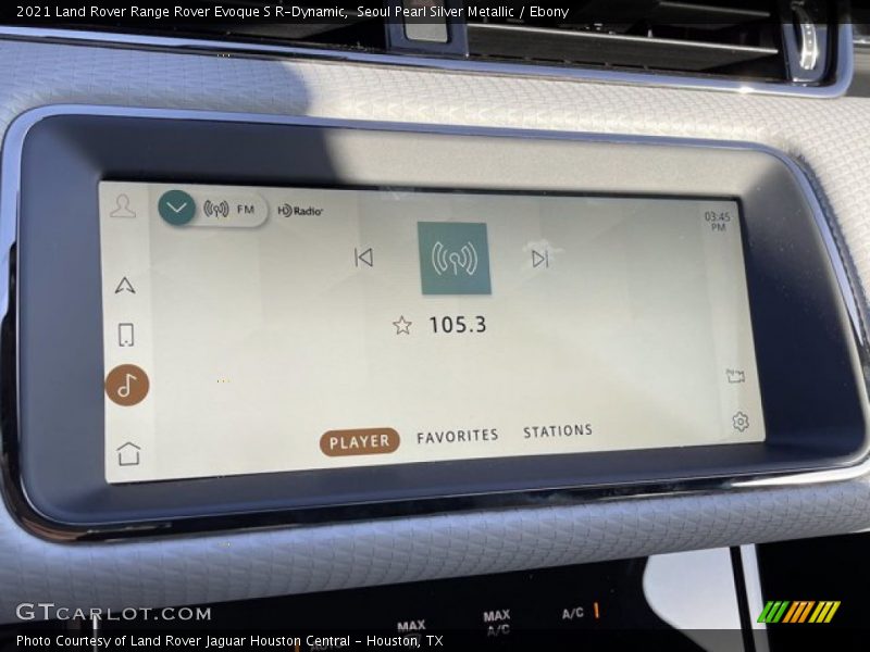 Seoul Pearl Silver Metallic / Ebony 2021 Land Rover Range Rover Evoque S R-Dynamic
