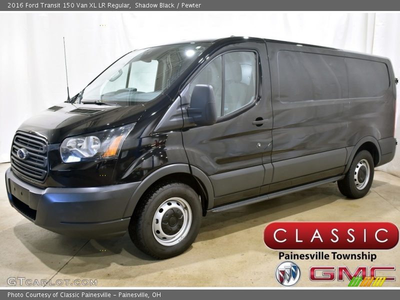 Shadow Black / Pewter 2016 Ford Transit 150 Van XL LR Regular