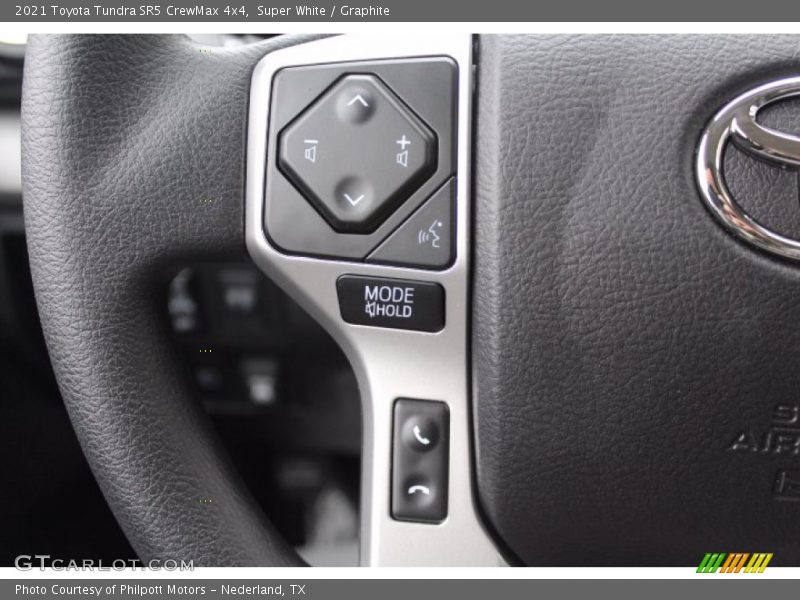 Super White / Graphite 2021 Toyota Tundra SR5 CrewMax 4x4