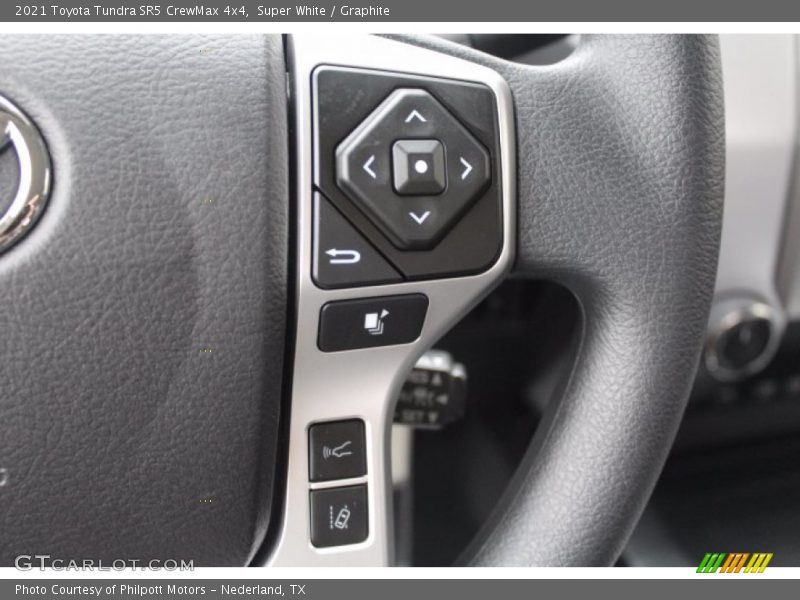 Super White / Graphite 2021 Toyota Tundra SR5 CrewMax 4x4