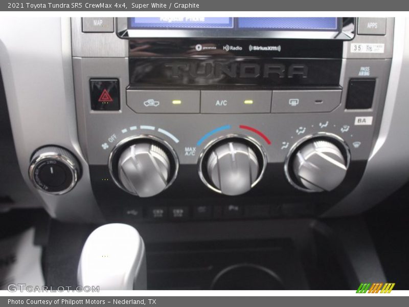 Super White / Graphite 2021 Toyota Tundra SR5 CrewMax 4x4
