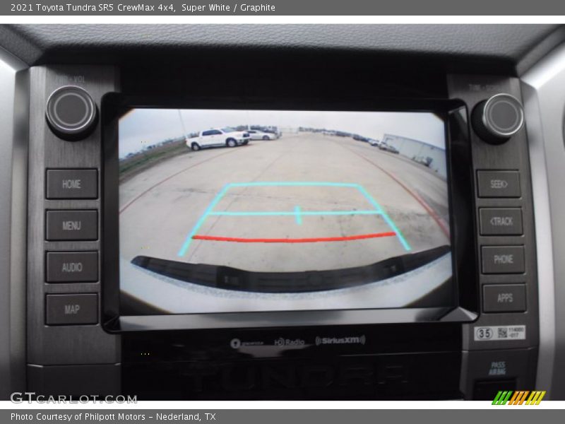 Super White / Graphite 2021 Toyota Tundra SR5 CrewMax 4x4