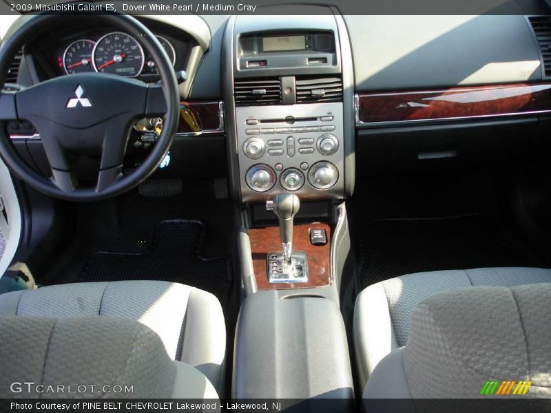 Dover White Pearl / Medium Gray 2009 Mitsubishi Galant ES