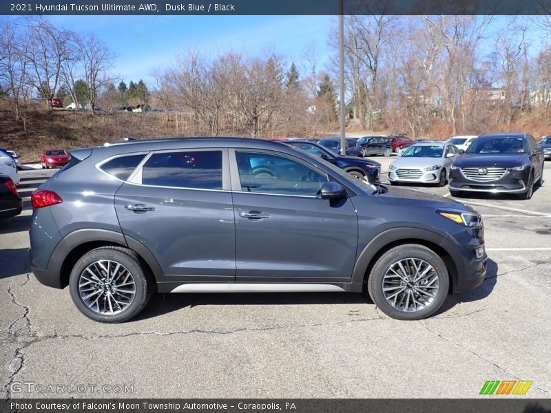 Dusk Blue / Black 2021 Hyundai Tucson Ulitimate AWD