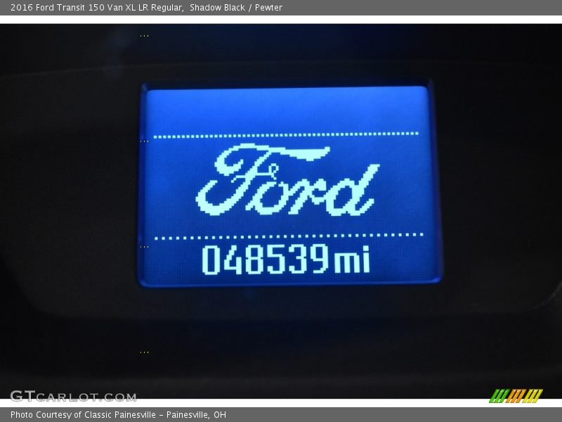 Shadow Black / Pewter 2016 Ford Transit 150 Van XL LR Regular