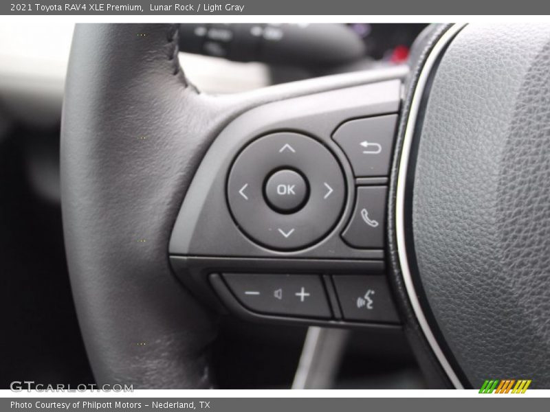 Lunar Rock / Light Gray 2021 Toyota RAV4 XLE Premium