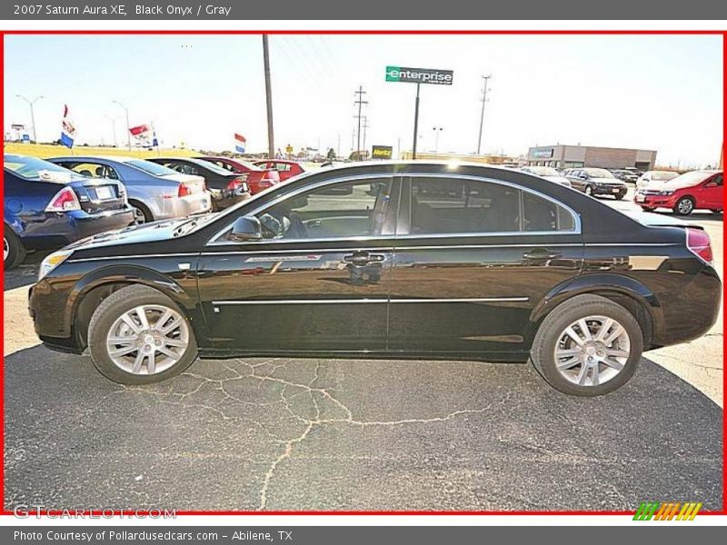 Black Onyx / Gray 2007 Saturn Aura XE
