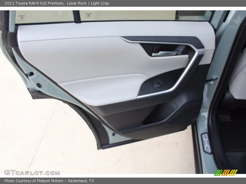 Lunar Rock / Light Gray 2021 Toyota RAV4 XLE Premium