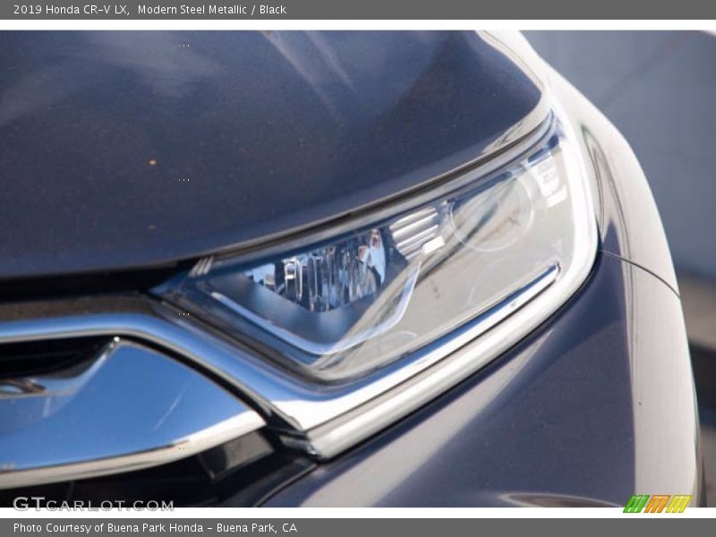 Modern Steel Metallic / Black 2019 Honda CR-V LX