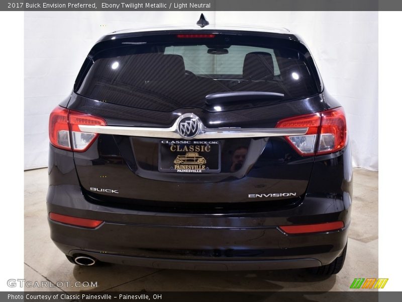Ebony Twilight Metallic / Light Neutral 2017 Buick Envision Preferred