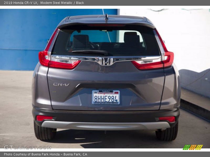 Modern Steel Metallic / Black 2019 Honda CR-V LX