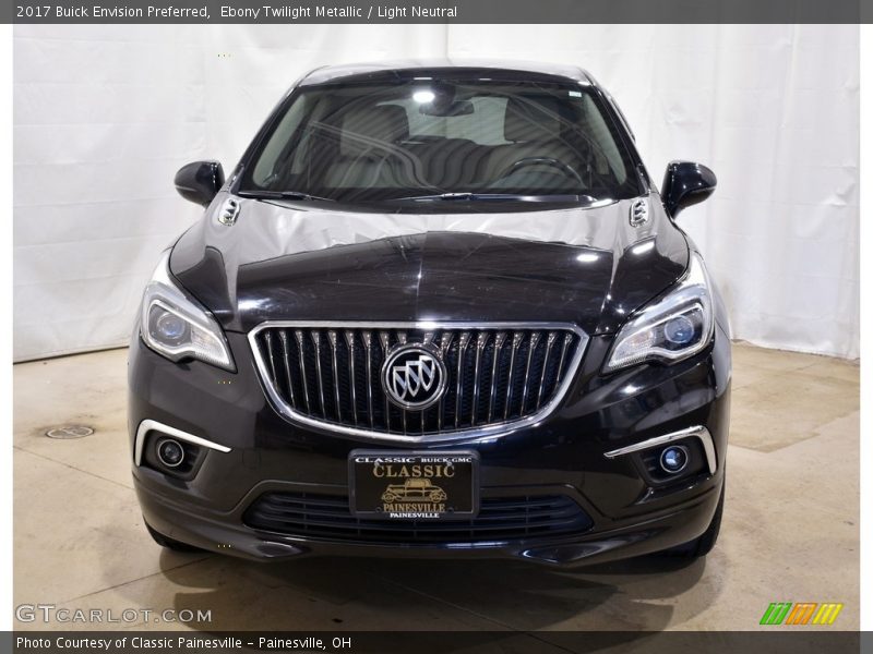 Ebony Twilight Metallic / Light Neutral 2017 Buick Envision Preferred