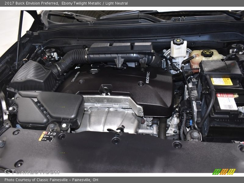 Ebony Twilight Metallic / Light Neutral 2017 Buick Envision Preferred