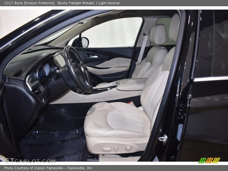 Ebony Twilight Metallic / Light Neutral 2017 Buick Envision Preferred