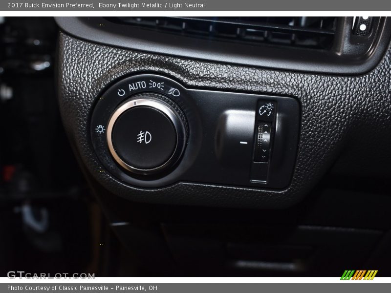 Ebony Twilight Metallic / Light Neutral 2017 Buick Envision Preferred
