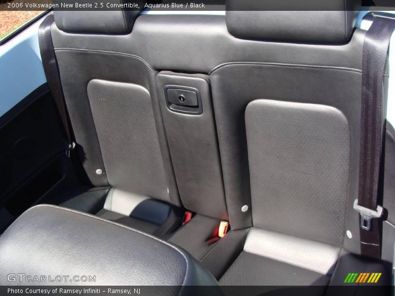 Aquarius Blue / Black 2006 Volkswagen New Beetle 2.5 Convertible