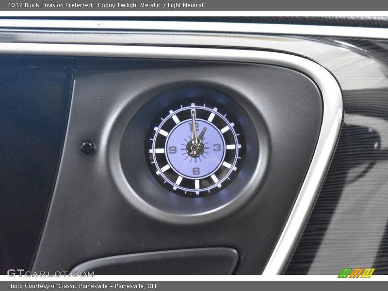 Ebony Twilight Metallic / Light Neutral 2017 Buick Envision Preferred