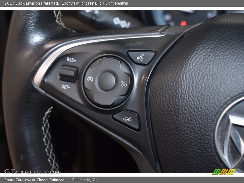 Ebony Twilight Metallic / Light Neutral 2017 Buick Envision Preferred