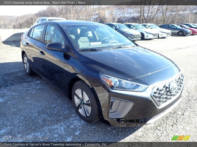 Black Noir Pearl / Black 2020 Hyundai Ioniq Hybrid Blue